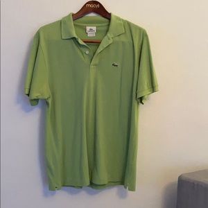 Lacoste polo size 5